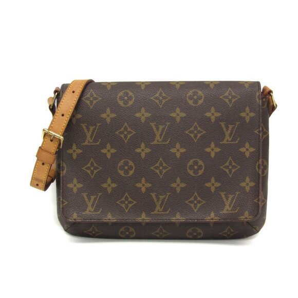 LOUIS VUITTON Brown Monogram Shoulder Bag - Picture 1 of 10